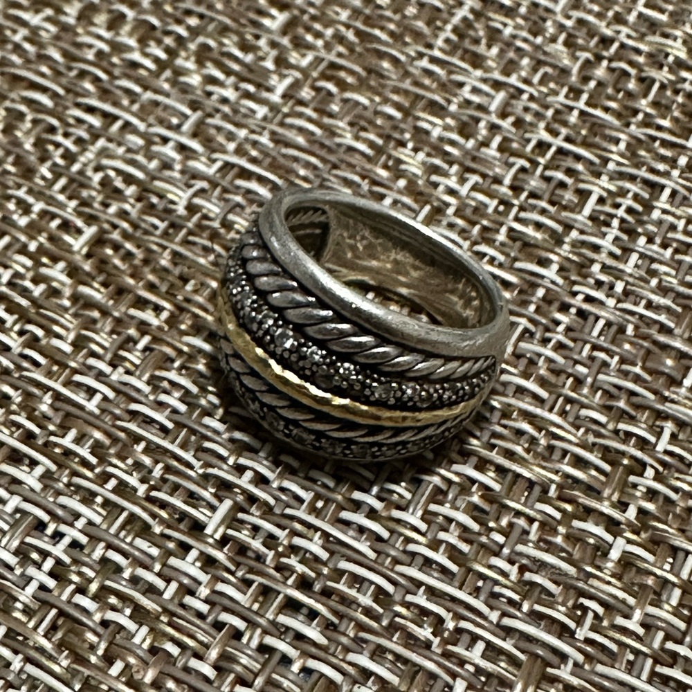 David Yurman Midnight Mélange Ring - Picture 4 of 6